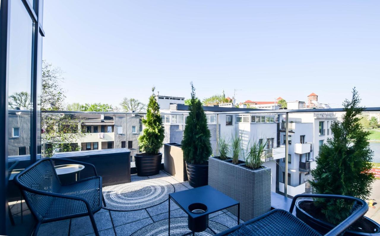 Apartamenty Nad Wisla Krakau Exterior foto